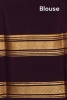 Pure Multi Contrast Mysore Crepe Silk Saree